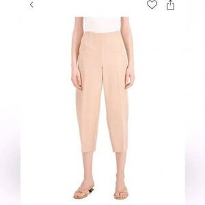 $70.00 Alfani Petites High-Waist Cropped Pants, Fresh Clay, 4P